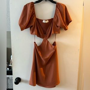 American Threads Large Copper dress (short)